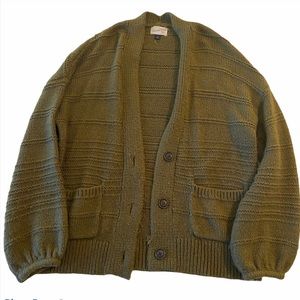 Universal Threads Green Cardigan